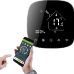 BHT-001-GCLW Ψηφιακός Θερμοστάτης Χώρου Smart με Οθόνη Αφής και Wi-Fi